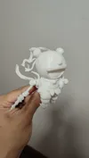 Consider scaling up the model slightly for printing. The default print settings allow for direct printing from a mobile device; remember to reduce the print speed.