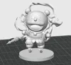 The beard, hair, hands, and handbell have been modified