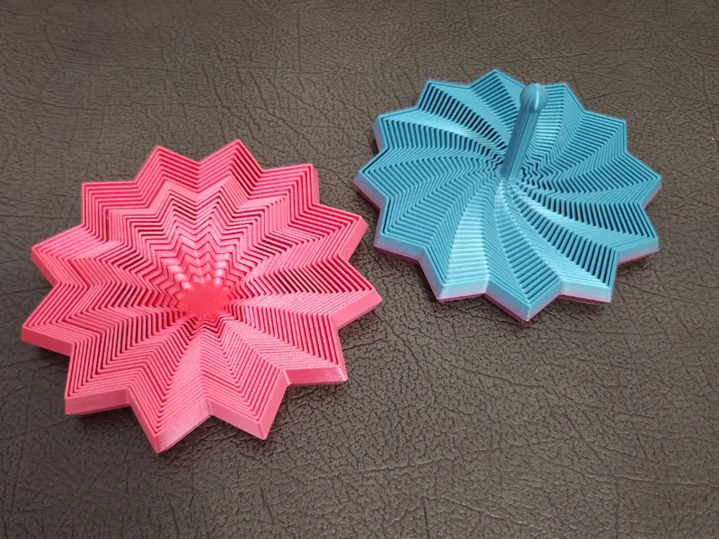 12 Point Star Fidget w/Tight Rings - 26 RINGS!
