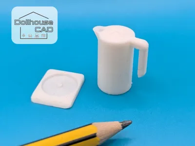 Dollhouse Kitchen Modern Kettle 1:12 Scale