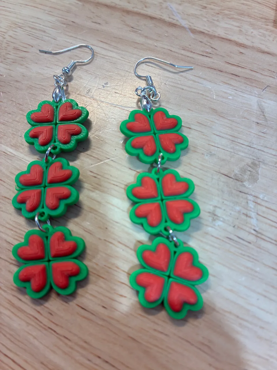 St. Patrick's Earrings view 2