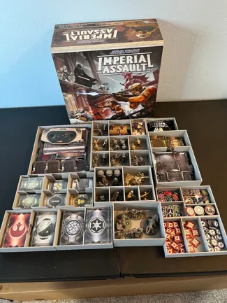 Imperial Assault Board Game Storage Trays