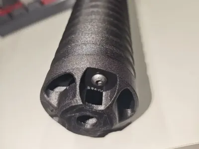 hexagon 7.62x39mm silencer
