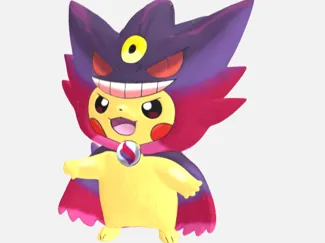 Pokemon Pikachu Gengar