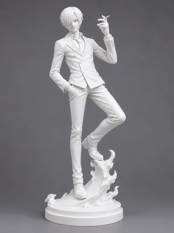 Figura decorativa: Sanji Figure One Piece — vista de referencia 2