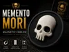 Memento Mori Emblem 5x2mm