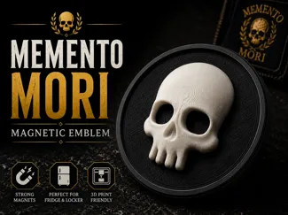 Memento Mori Relic Coin – Magnetic Emblem