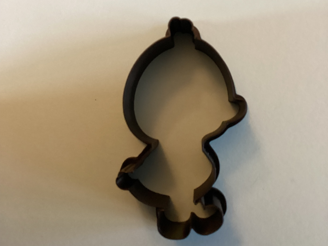 Duckling cookie cutter