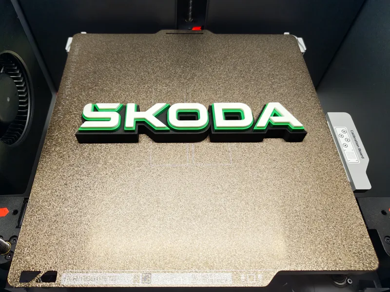 Skoda Schriftzug