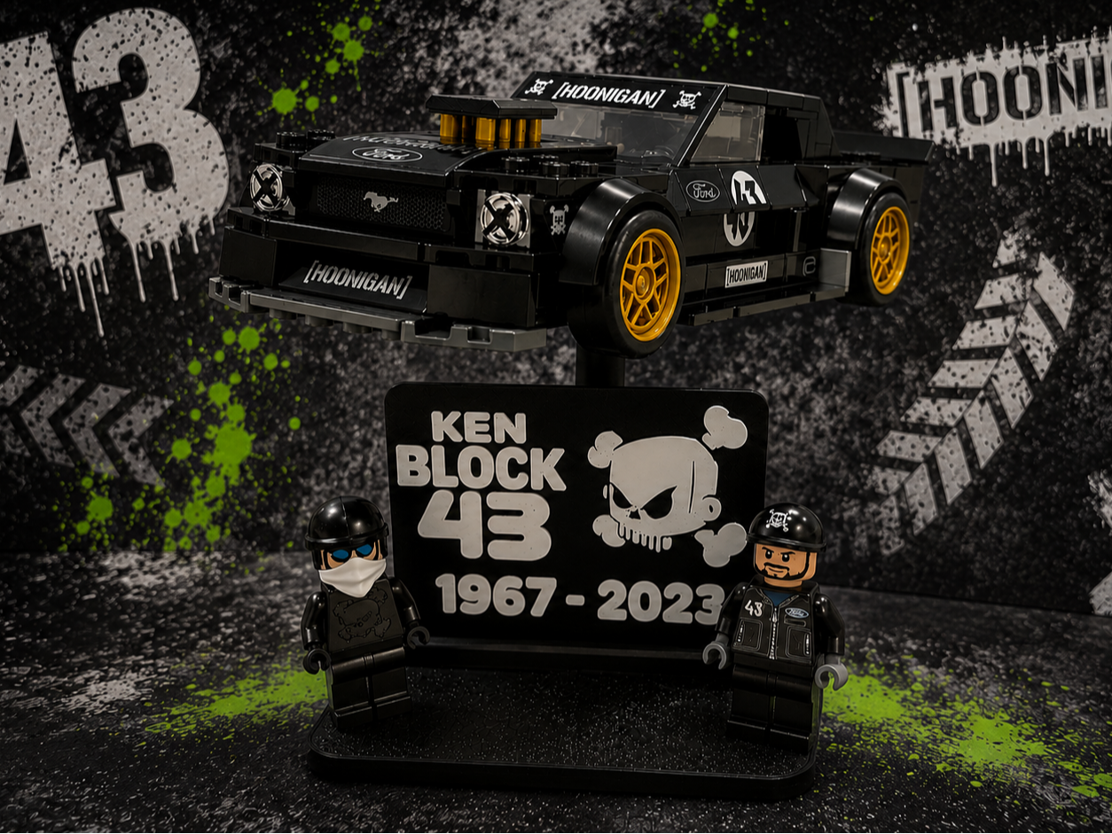 Socle pour voitures Speed Champions Ken Block