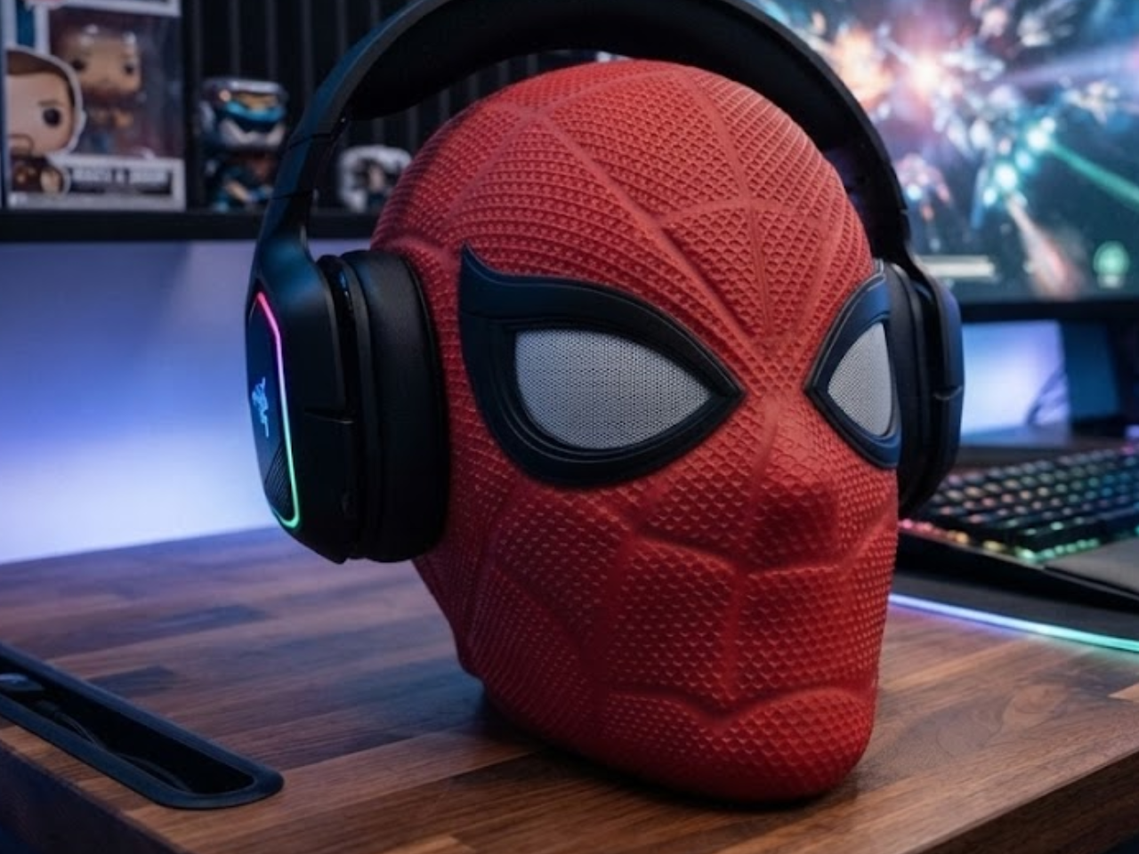 Spider man headset support AMS Version