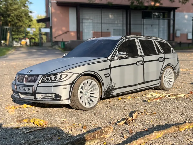 RC CAR |  BMW E91 | SCALE 1:7