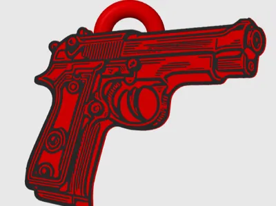 Keychain pistol