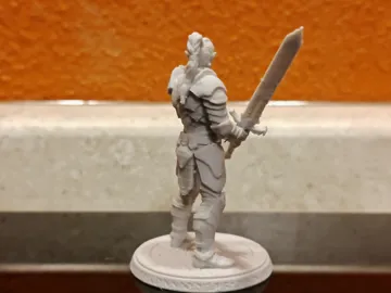 Escenografía en miniatura: Githyanki Psionic Warrior - Astral Knight — vista de referencia 5