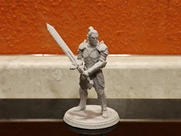 Escenografía en miniatura: Githyanki Psionic Warrior - Astral Knight — vista de referencia 4