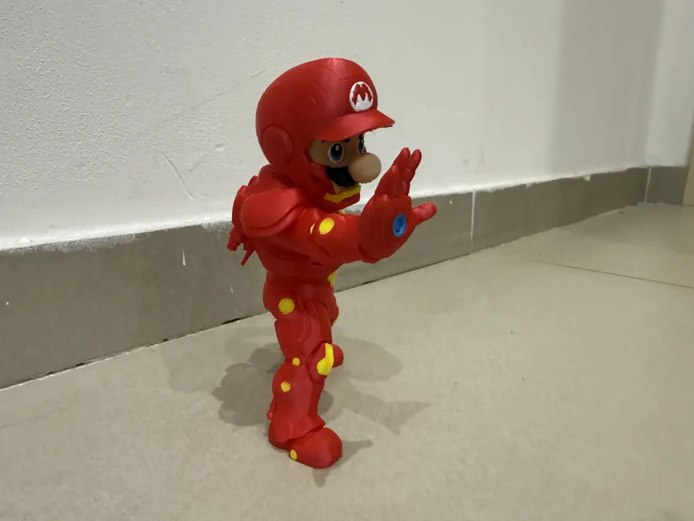 Super Mario Bross Ironman - Free 3D Print Model - MakerWorld