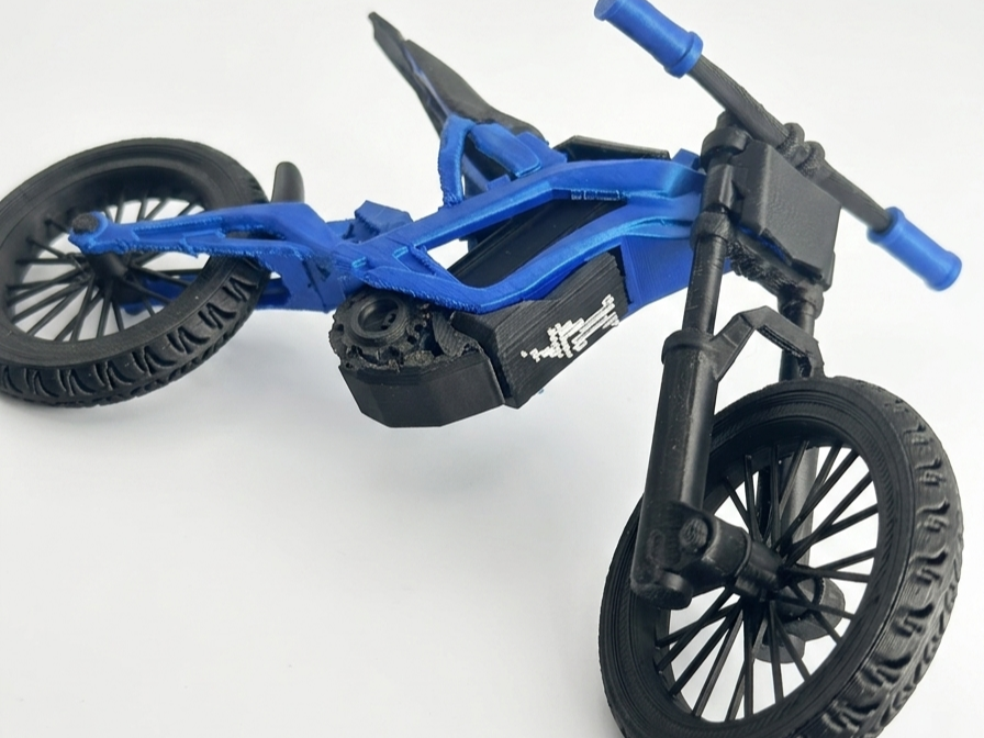 Assembled SuperMoto Wheels for MIni Surron LBX 