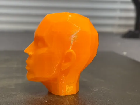 Low profile female head