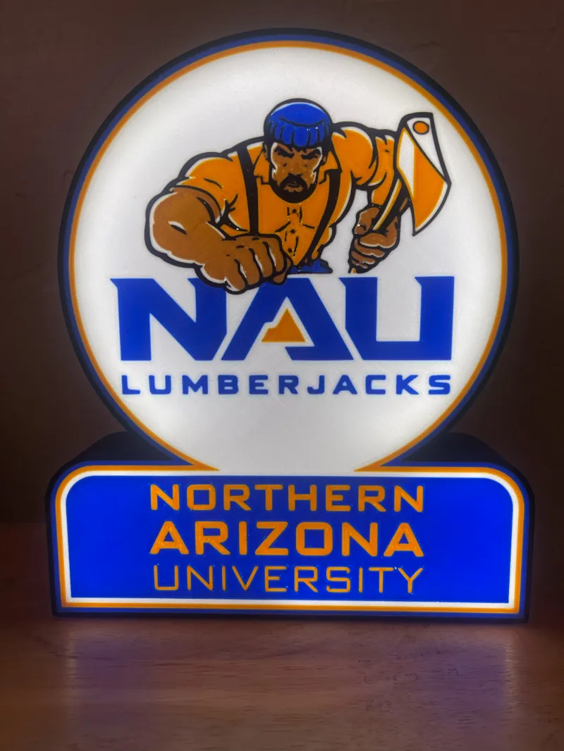 Northern Arizona University Light Box