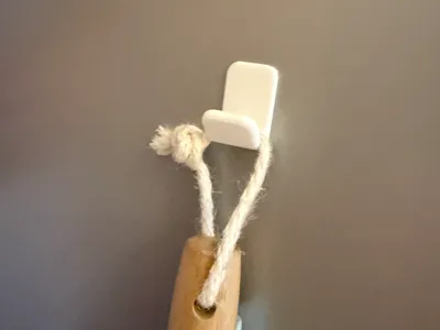 Adhesive Wall Hook (No-Drill, Easy Mount)