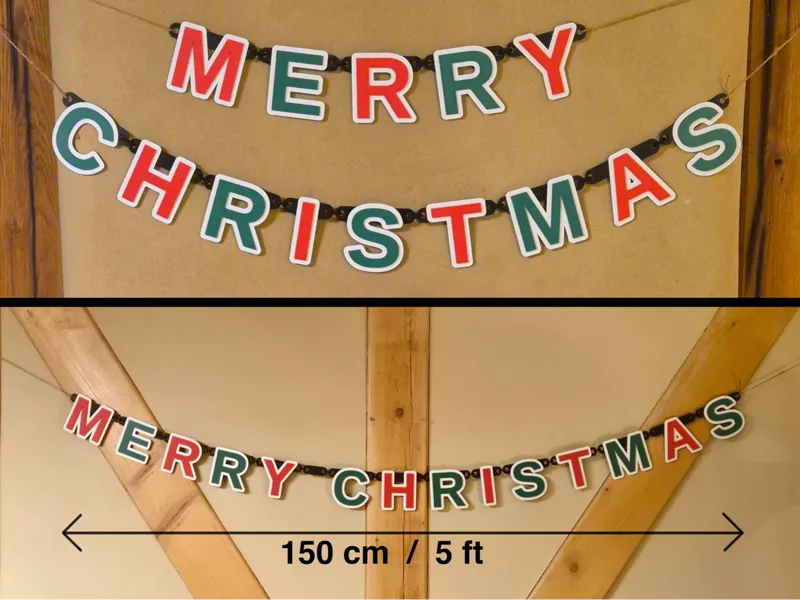 MERRY CHRISTMAS Banner