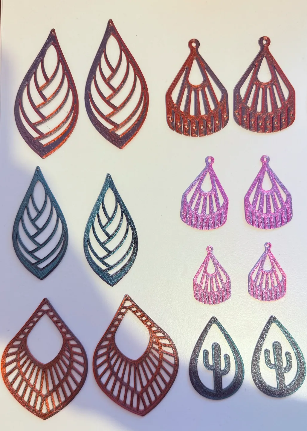 DIY Earring set 6 Different designs view 2