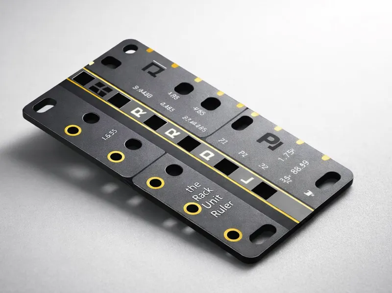 Rack Unit Ruler - wallet tool