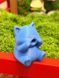 小猫打哈欠