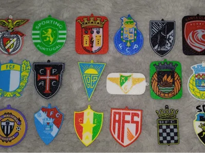 Liga Portugal Betclic Teams 2024/2025 Keychains