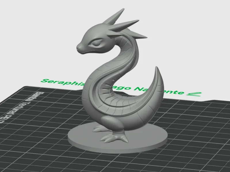 il Drago Nascente - Statua
