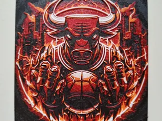 hueforge Chicago bulls