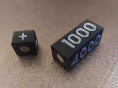 One Piece Power Counter Magnet Version