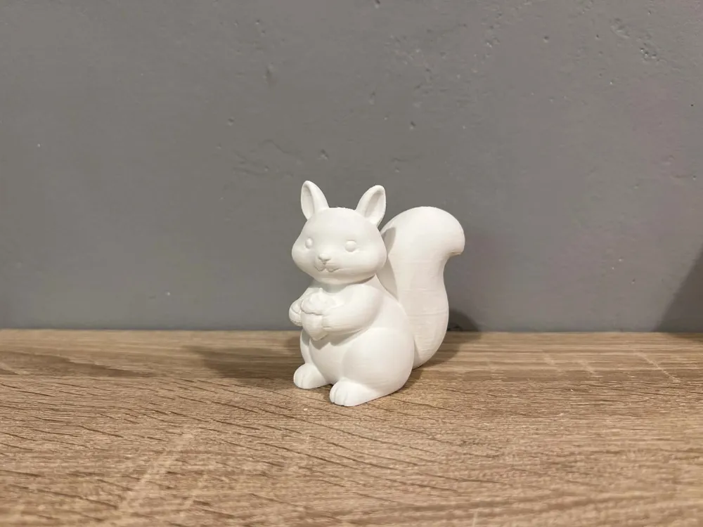 Simply & Cute - Squirrel - Decoration - Free 3D Print Model - MakerWorld