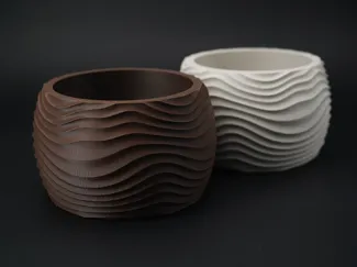 Wave Vase – Decorative Wavy Vase | Home Decor