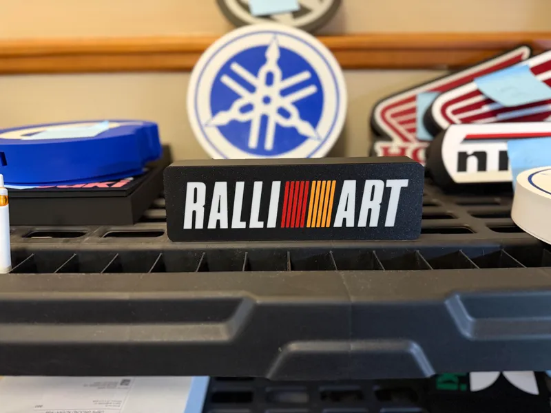 Ralliart Led Lightbox