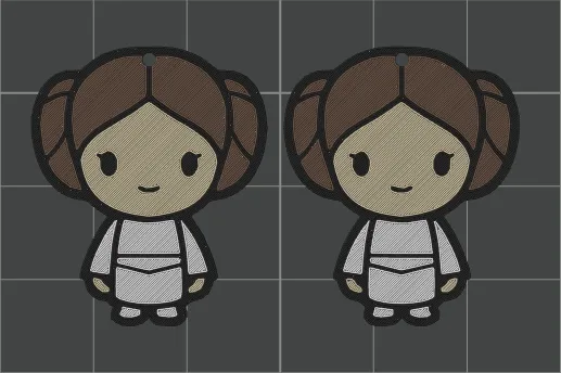 Star Wars "Princess Leia Organa" Earrings view 2