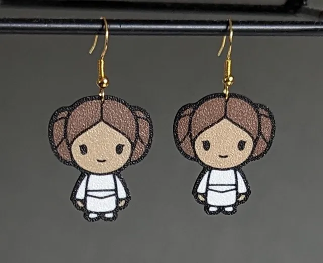 Star Wars "Princess Leia Organa" Earrings
