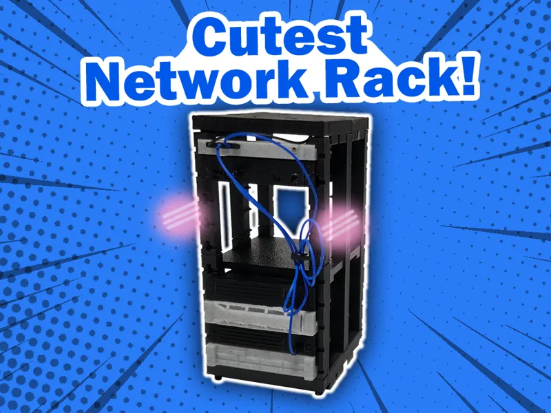 Palm top network rack (gatcha version)