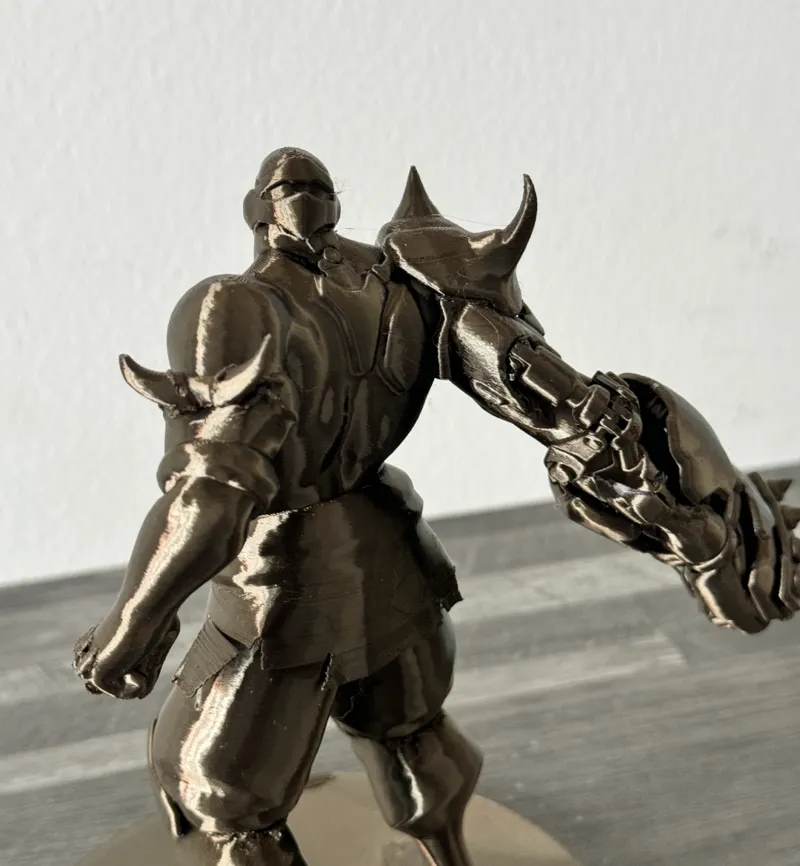 Doomfist from Overwatch 2 on stand 