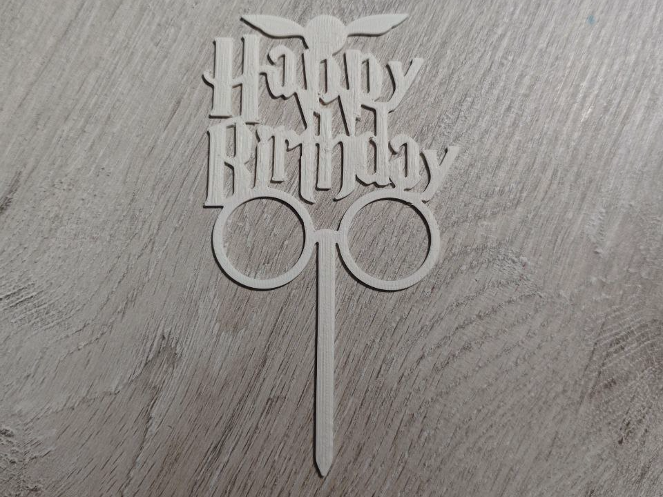 Topper Harry Potter Happy birthday