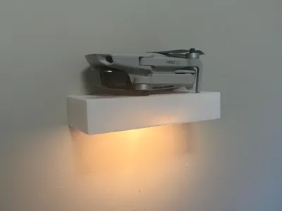 KC007 LED Puck Lights Compatible Floating Shelf
