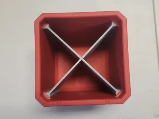 Packout X-Divider for Regular Deep Square Bins