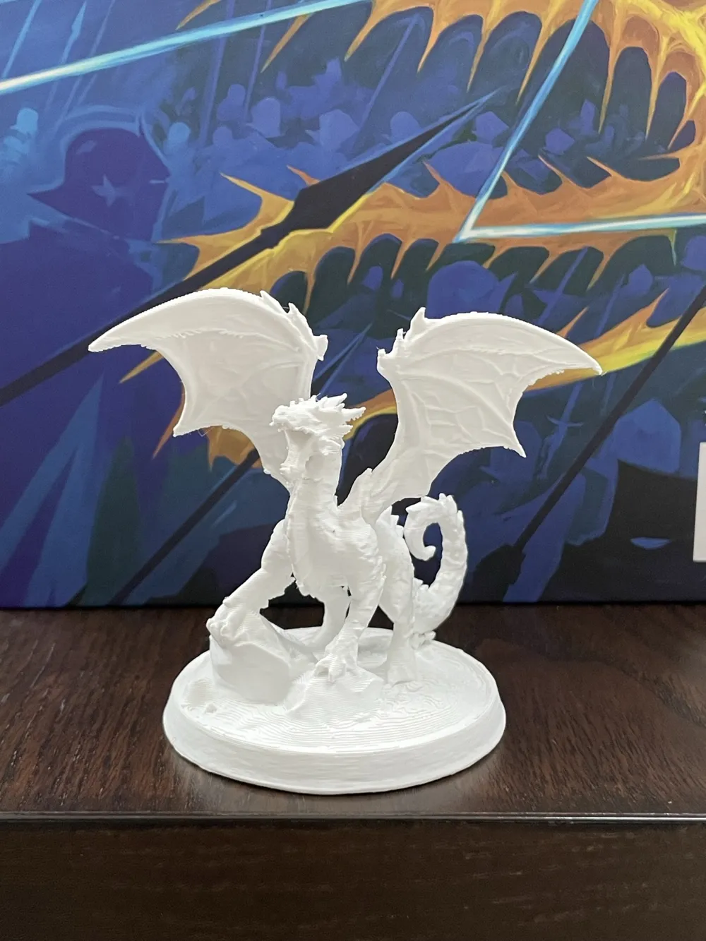 D&D White dragon - Free 3D Print Model - MakerWorld