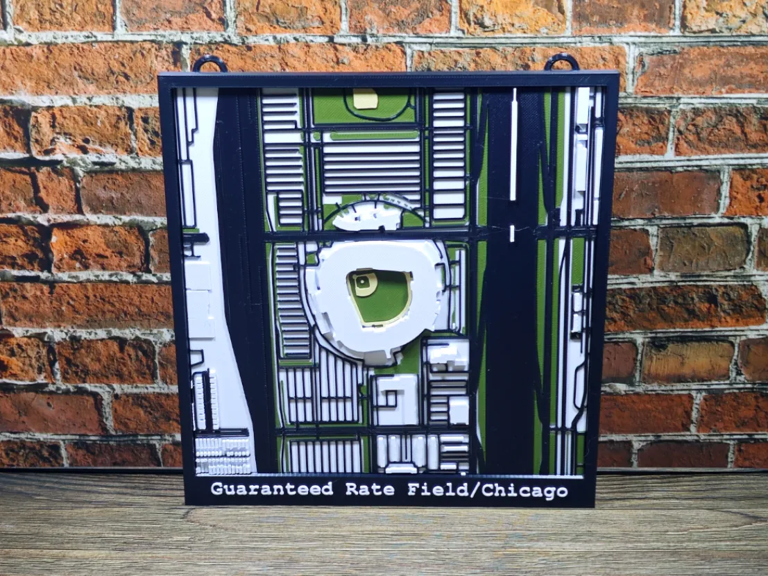 Chicago White Sox - Guaranteed Rate Field MLB - Free 3D Print Model ...