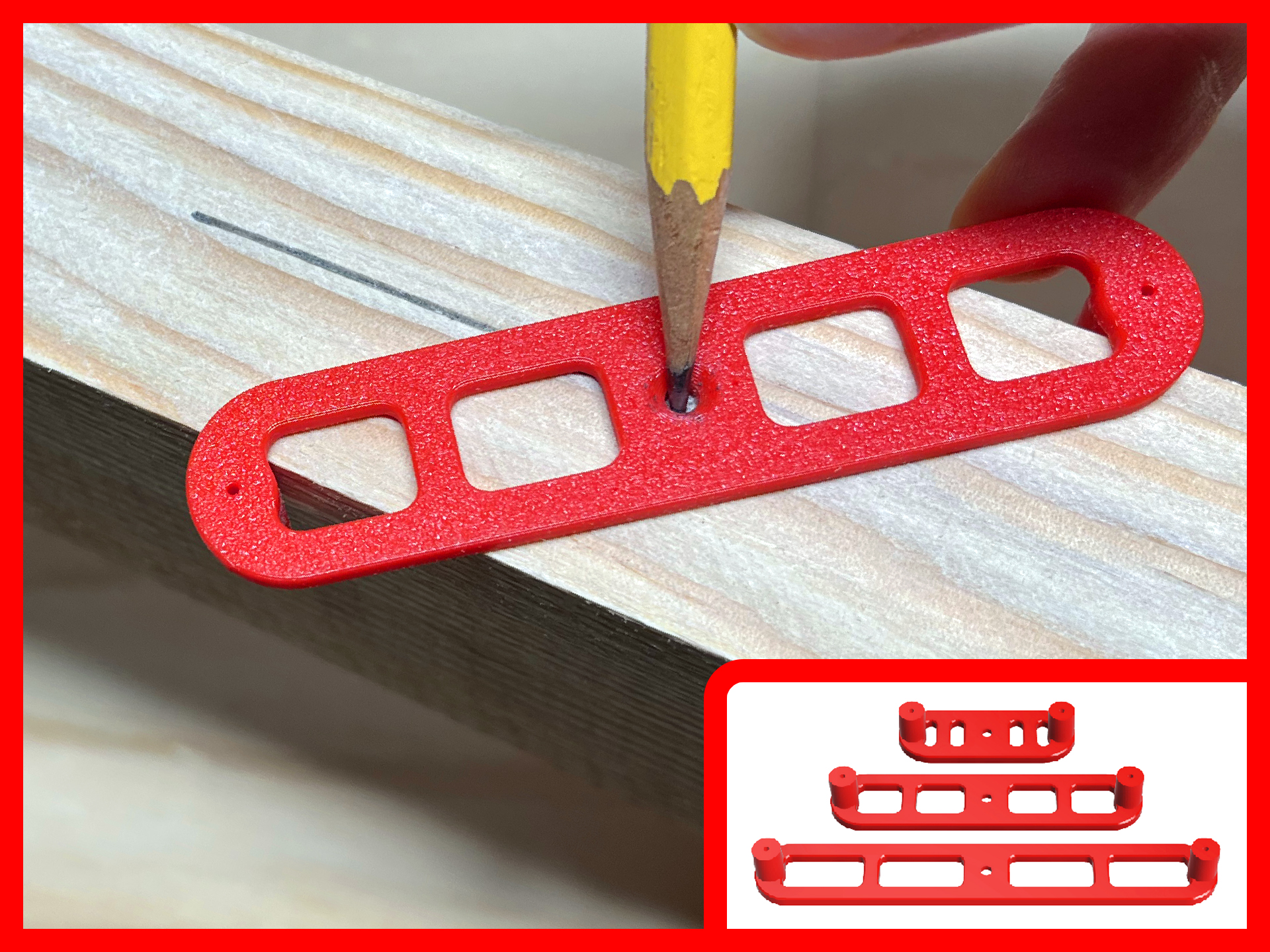 Center Marking Tool / Center Finder For Edges 