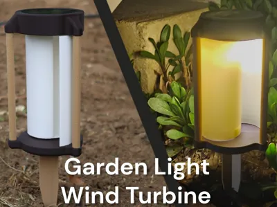 Solar Savonius Wind Turbine