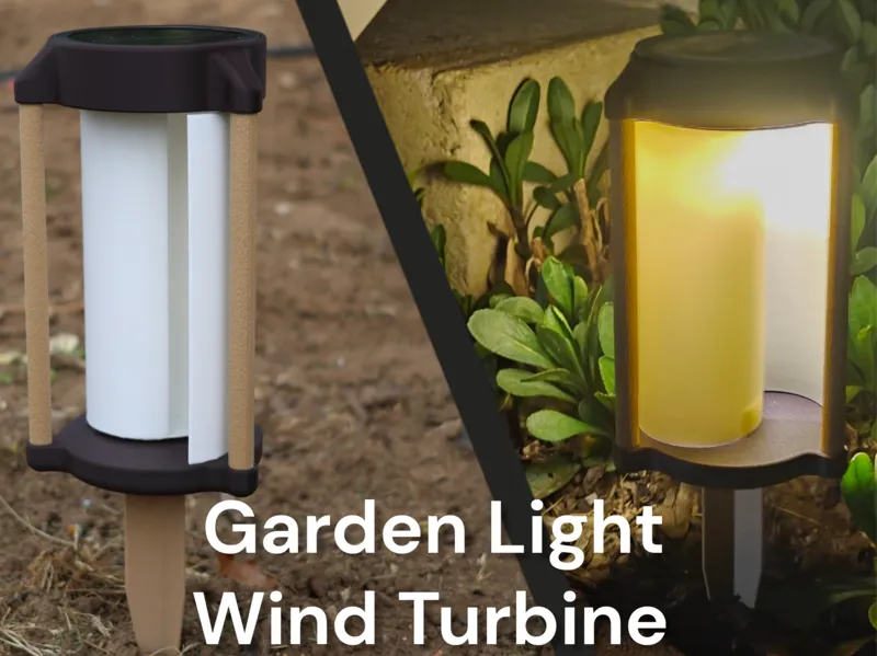 Solar Savonius Wind Turbine