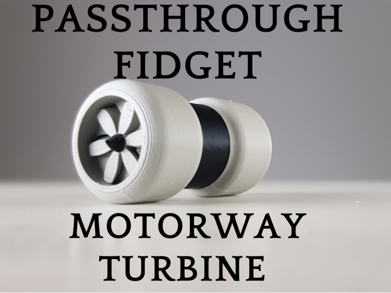 Spiral Motorway Turbine fidget