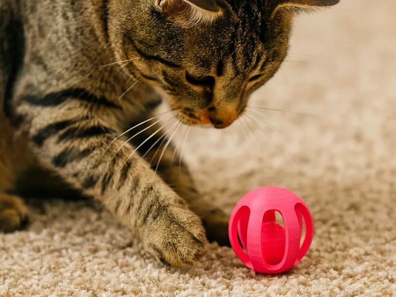 Ball in Ball cat toy