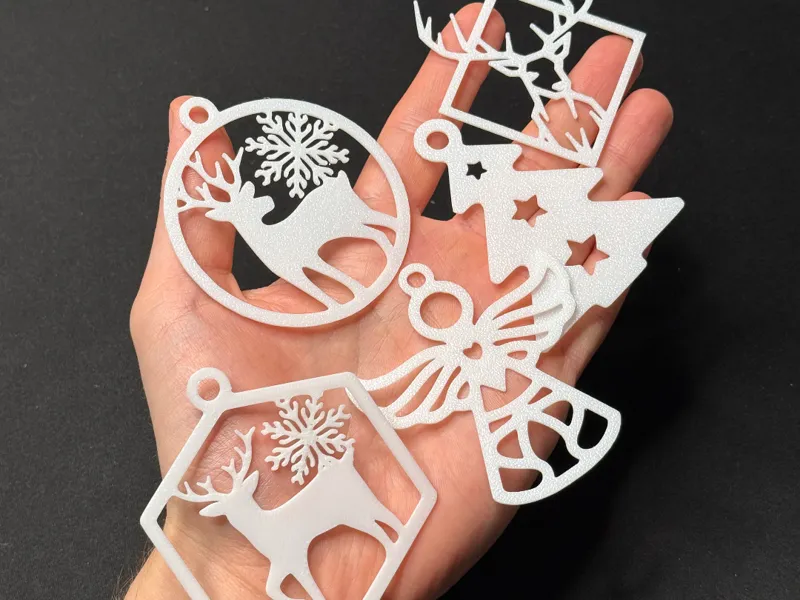 Christmas Tree Ornaments / Baubles decorations Set